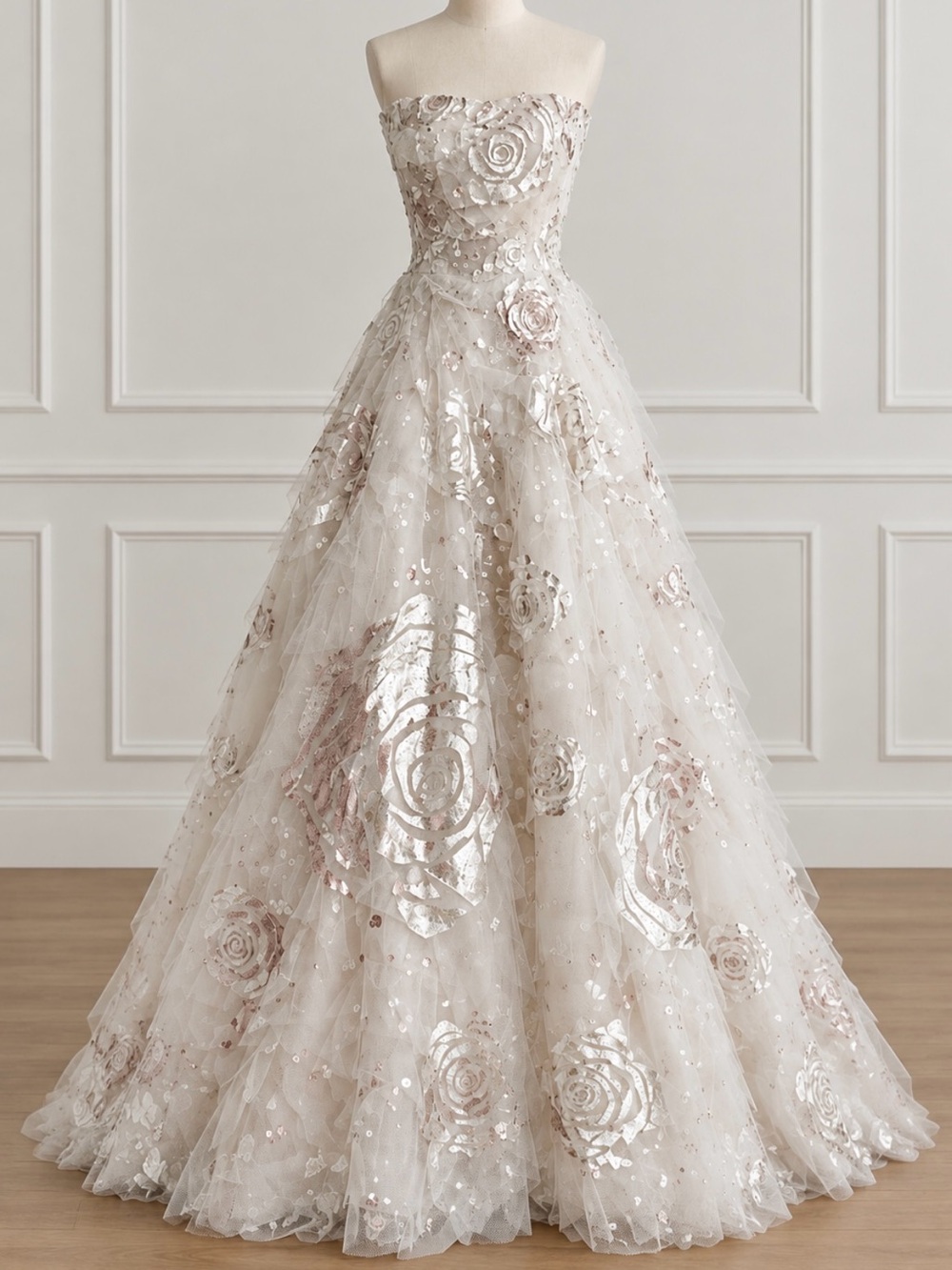 NWT OSCAR DE LA RENTA SILK GOWN